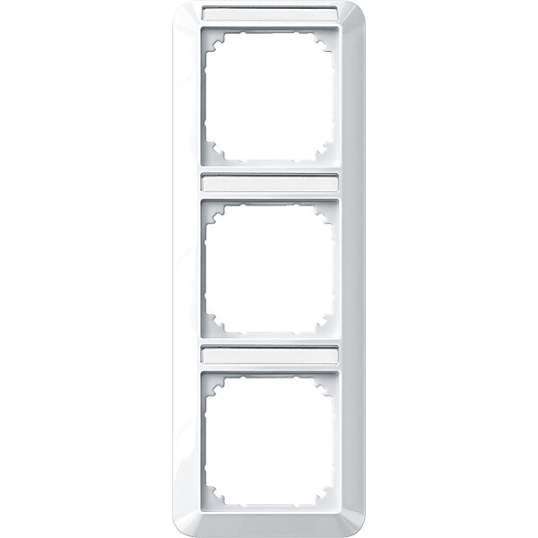 Merten Rahmen 3f.pws/gl Beschriftungsträger 385319